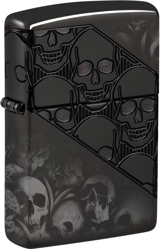 Skull Collage Lighter
