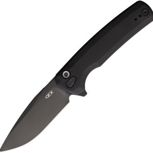 0044 Button Lock Black Ti
