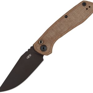 Auto 0512 Button Lock Brown