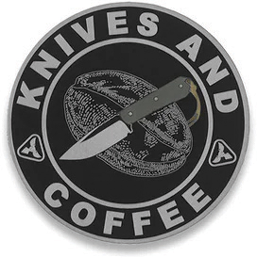 AuCon Knives and Coffee Patch Ti ACN800203 product image