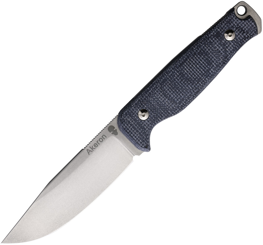 Akeron Ekinox V3 Fixed Blade Micarta AKN005MB product image