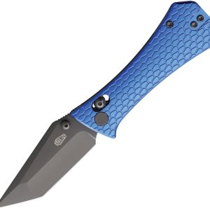 Coffin Tanto Crossbar Lock Blu