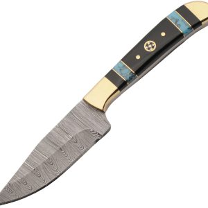 Turquiose & Black Mosiac Knife