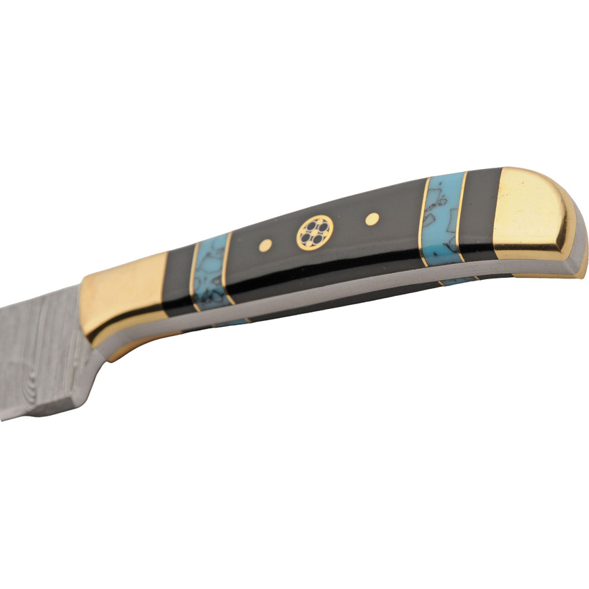 Turquiose & Black Mosiac Knife - Image 4