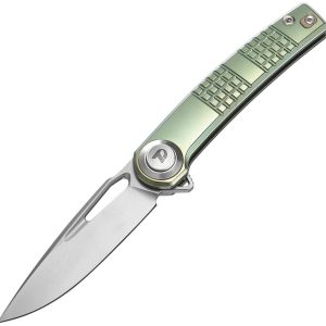Pivot Button Lock Ti Green