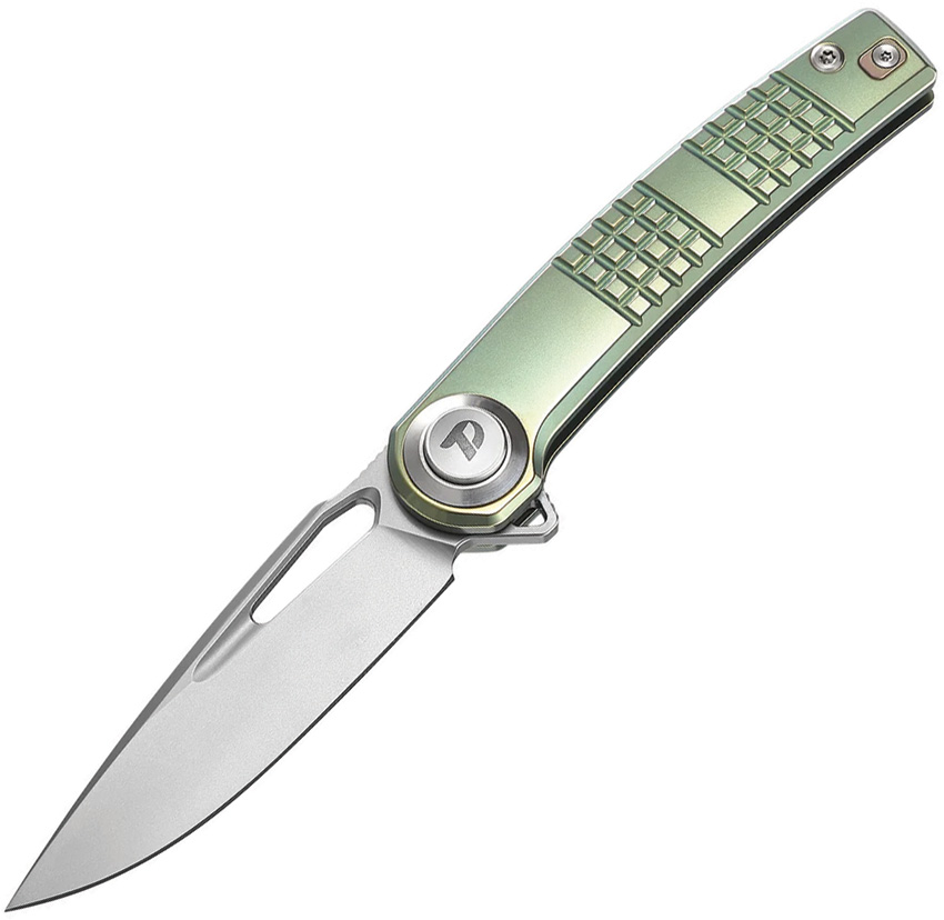 Pivot Button Lock Ti Green