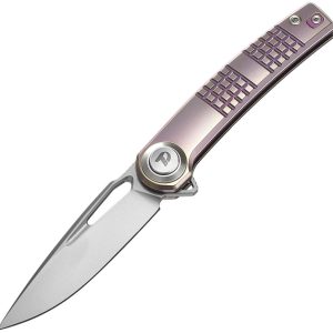 Pivot Button Lock Ti Purple