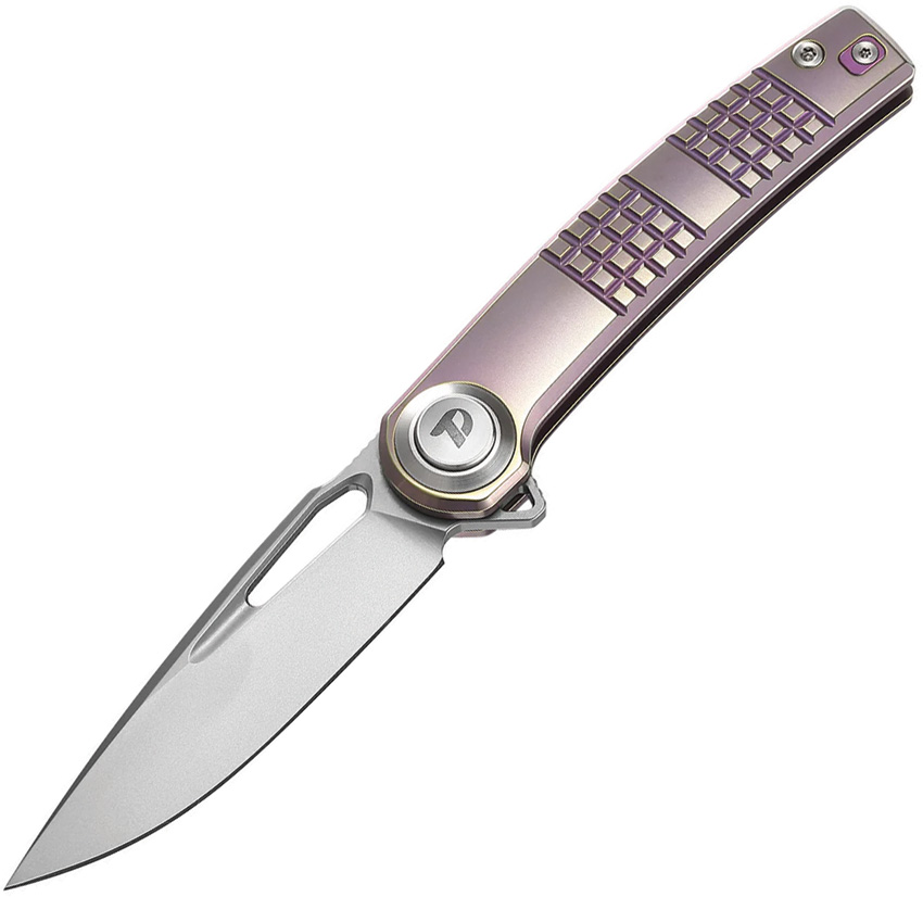 Pivot Button Lock Ti Purple