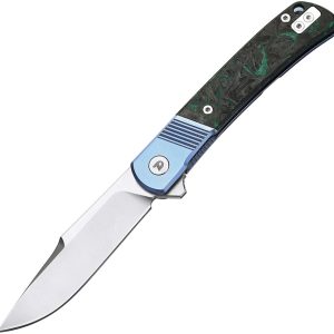 Framelock Ti Blue