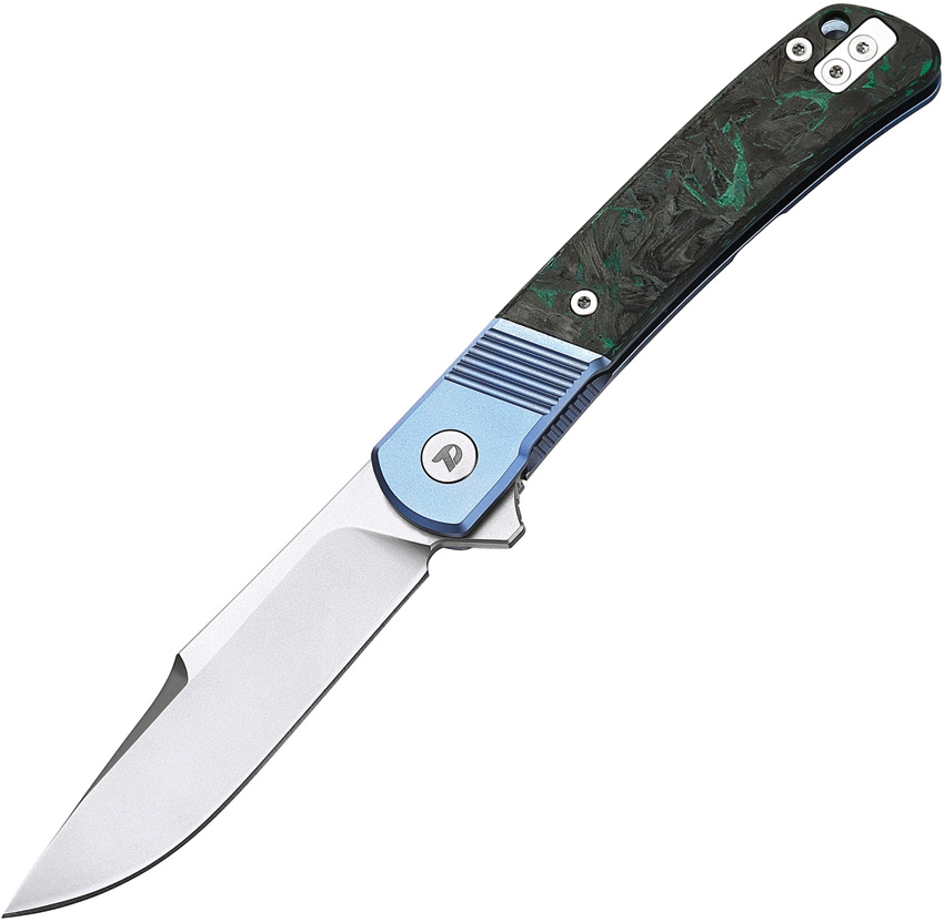 Framelock Ti Blue