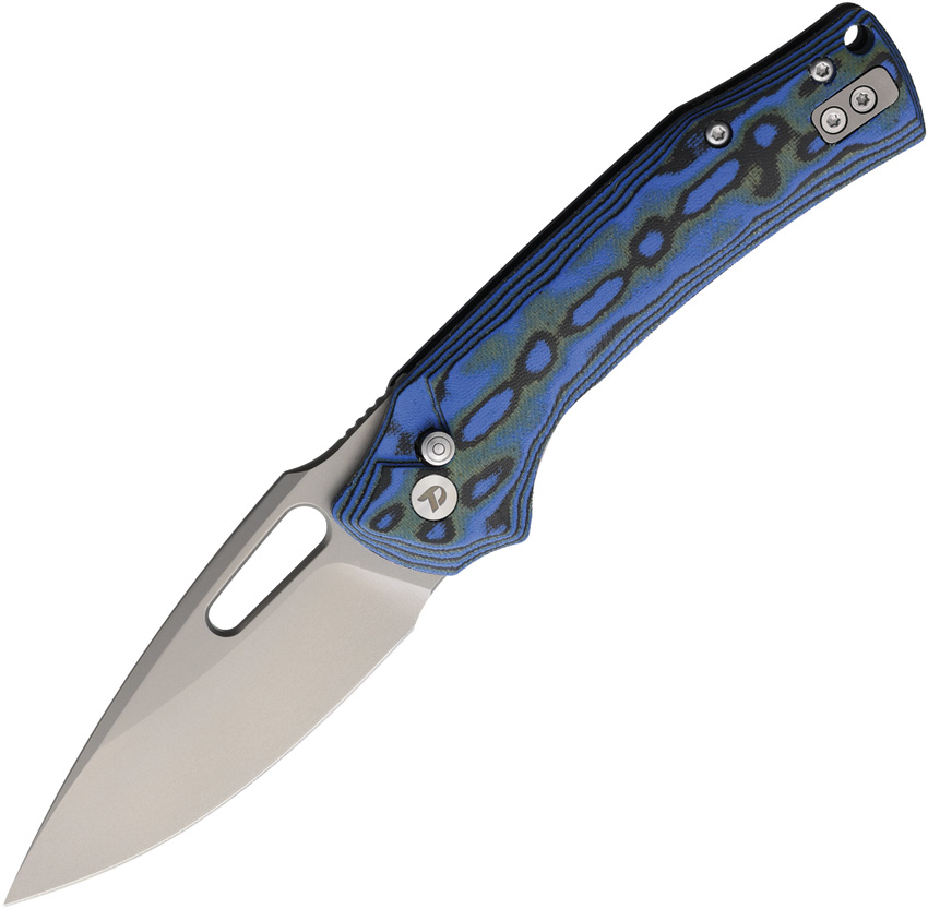 Dreamtech Linerlock Micarta Blue/Green DTK4542MBL product image