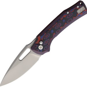 Linerlock Micarta Black/Red