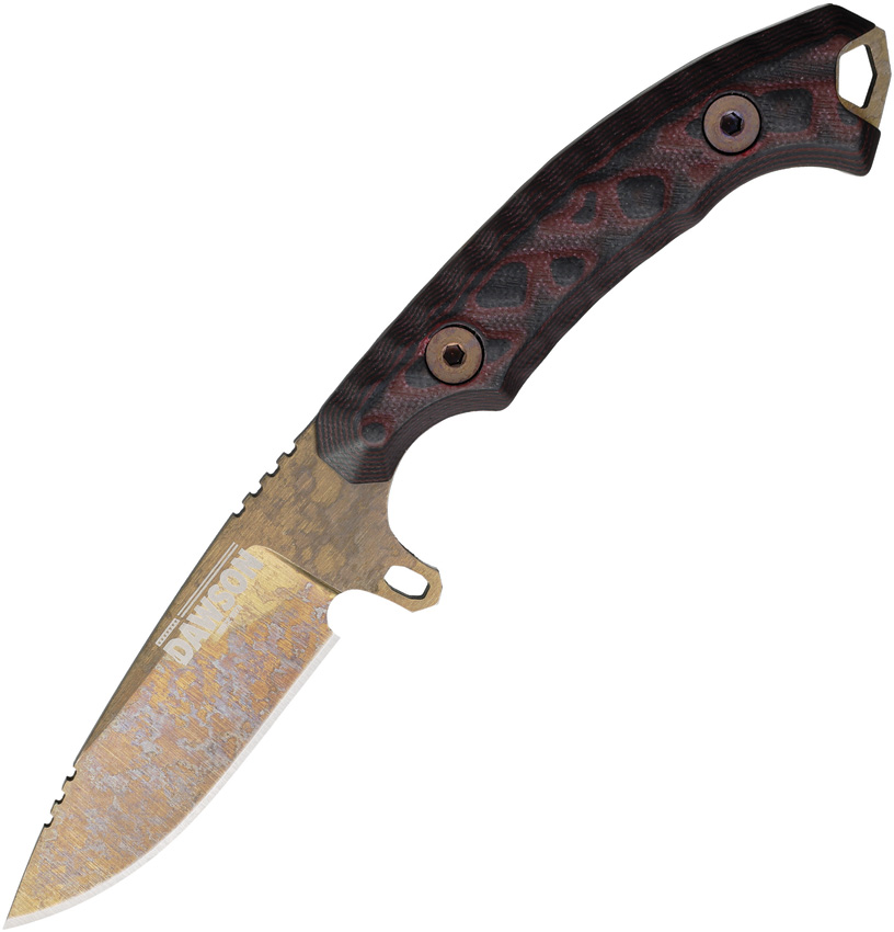 Dawson Knives Companion Red Black G10 Arizon DW47278 product image