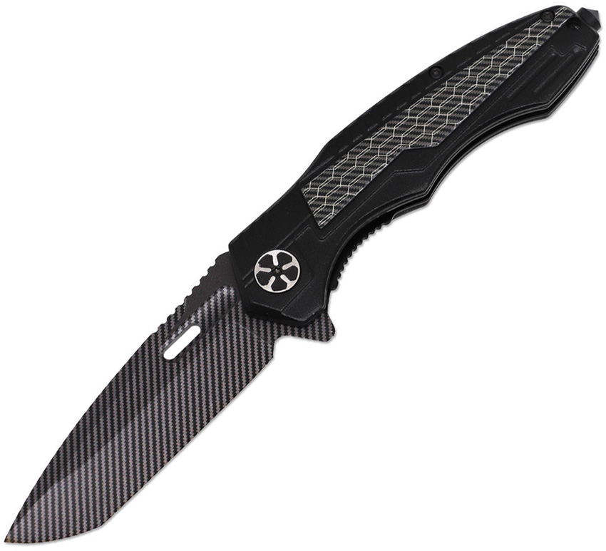Linerlock A/O Black/CF