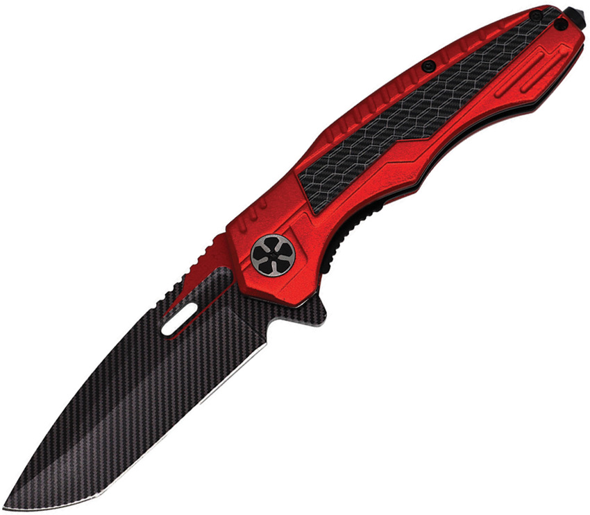Linerlock A/O Red/CF