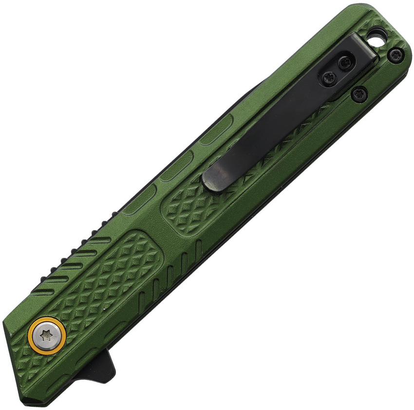 Falcon Linerlock A/O Aluminum Green FLNKS1312GN product image