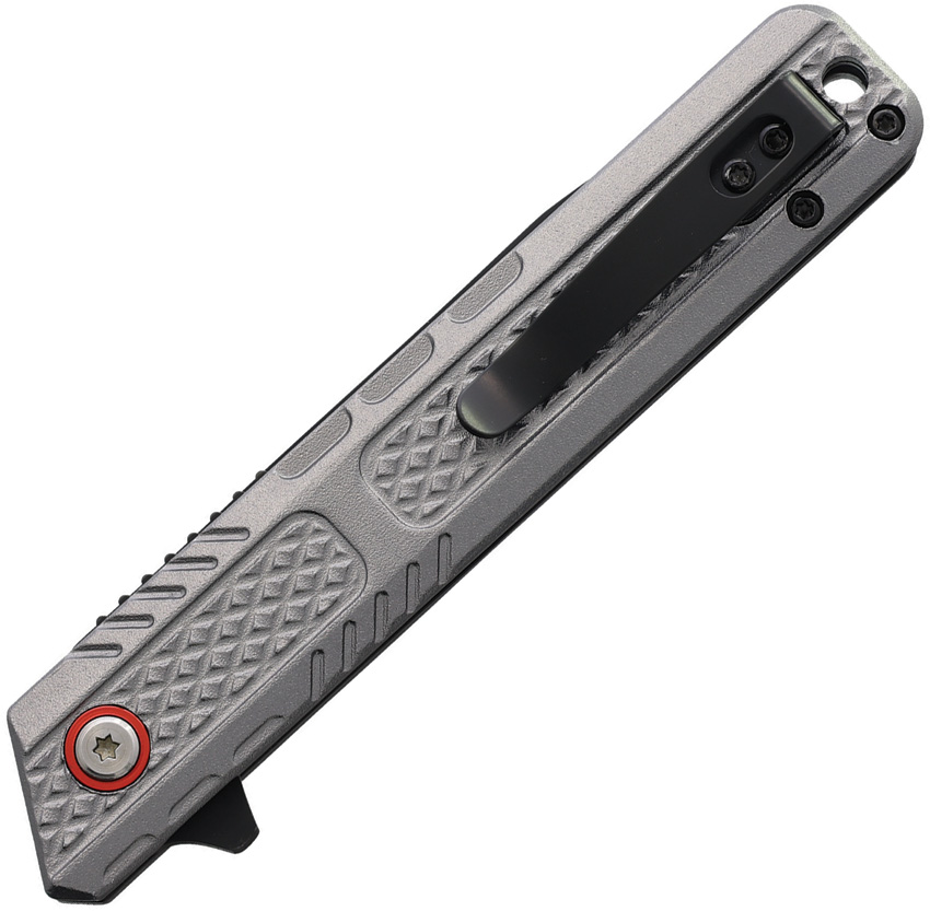 Falcon Linerlock A/O Aluminum Gray FLNKS1312GY product image