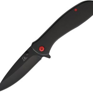 Falcon Linerlock A/O Aluminum Black FLNKS2045BK product image