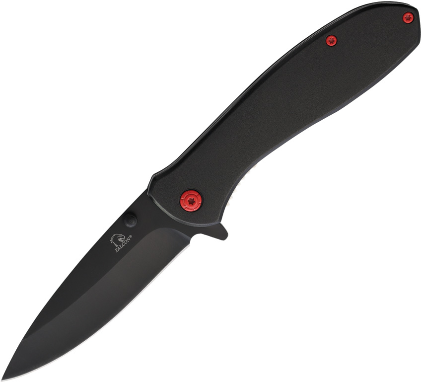 Falcon Linerlock A/O Aluminum Black FLNKS2045BK product image