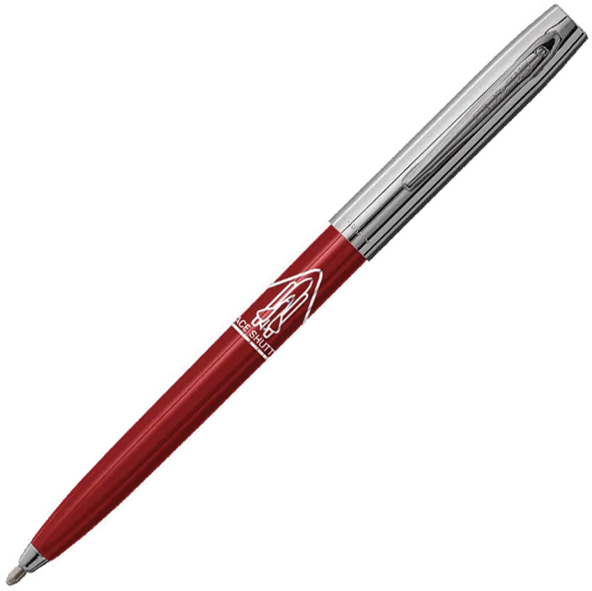 Shuttle Pen Red Chrome Cap