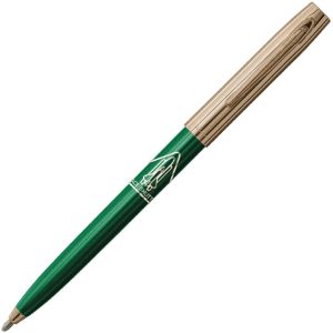 Shuttle Pen Green Gold Cap