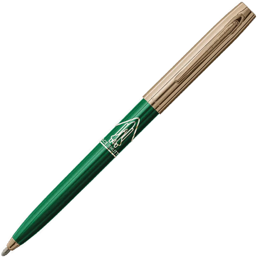 Shuttle Pen Green Gold Cap