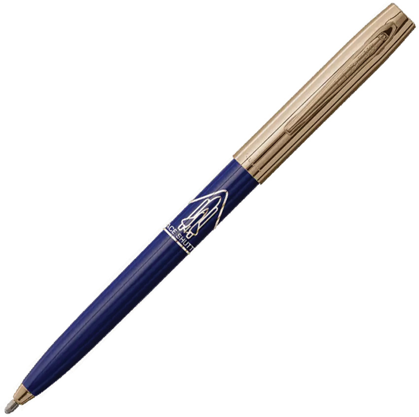 Shuttle Pen Blue Gold Cap
