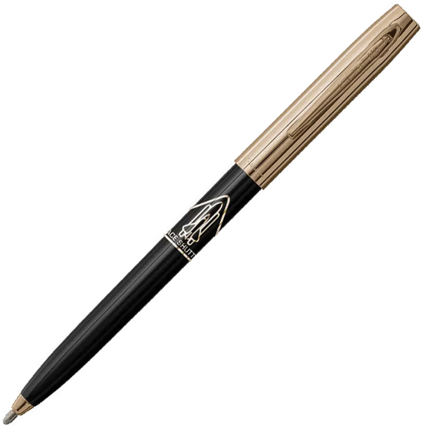 Shuttle Pen Black Gold Cap