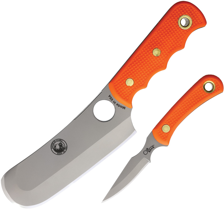 Brown Bear / Cub Combo Orange
