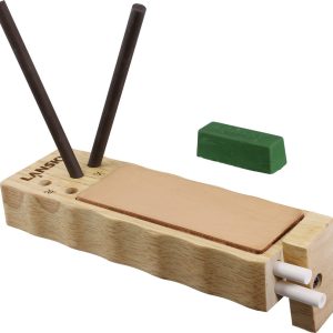 Turn-Box With Leather Strop