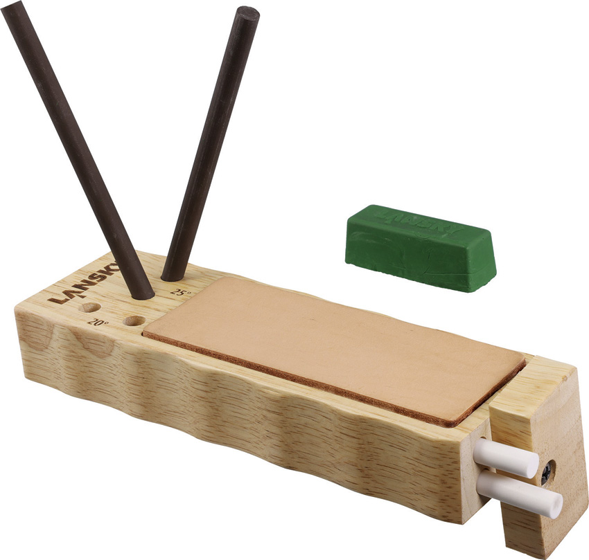 Turn-Box With Leather Strop