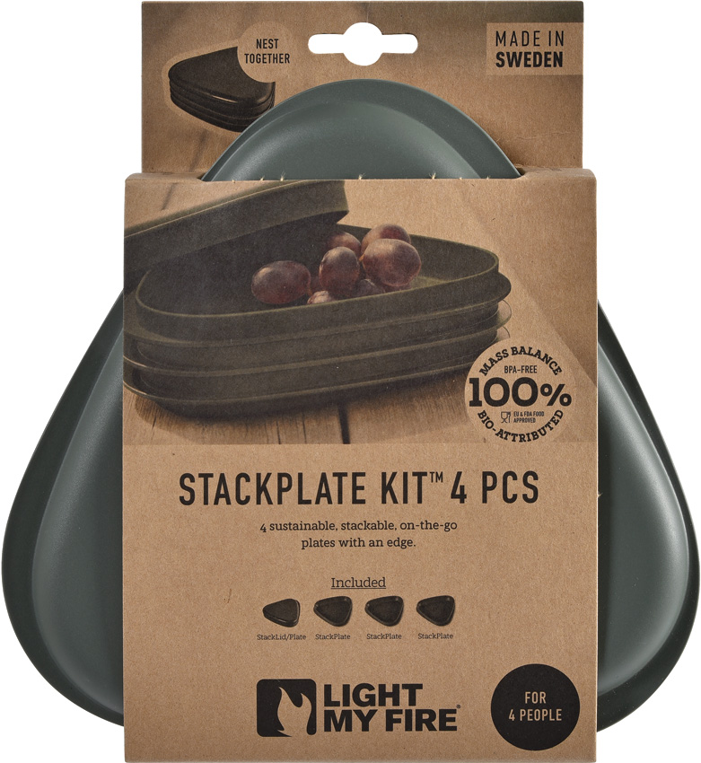 StackPlate Kit 4-pack sagegree - Image 3