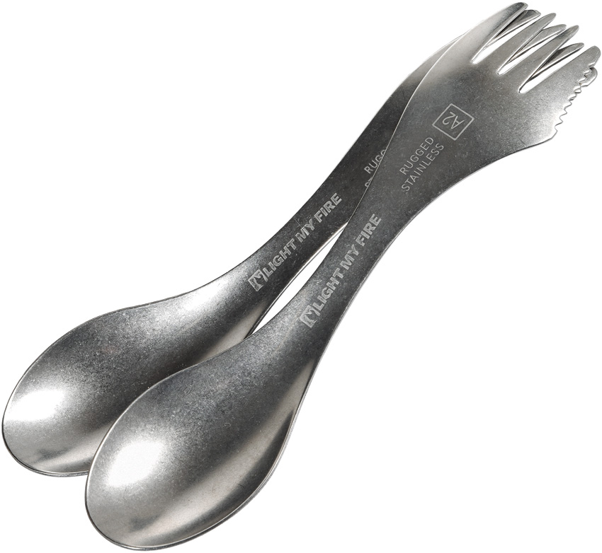 Swedish Spork 2-pack stainless