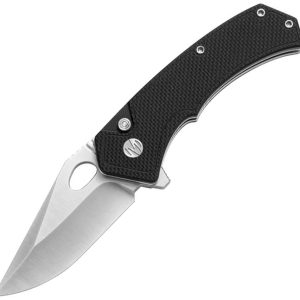 Croc Button Lock Black