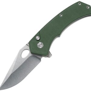 Croc Button Lock OD Green