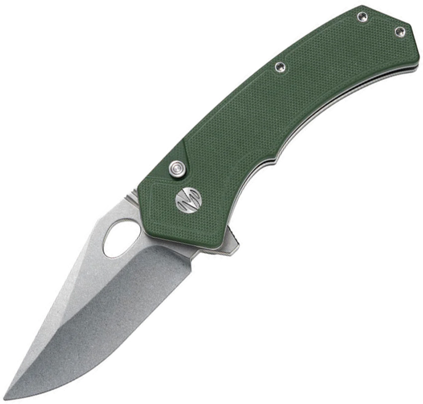 Croc Button Lock OD Green