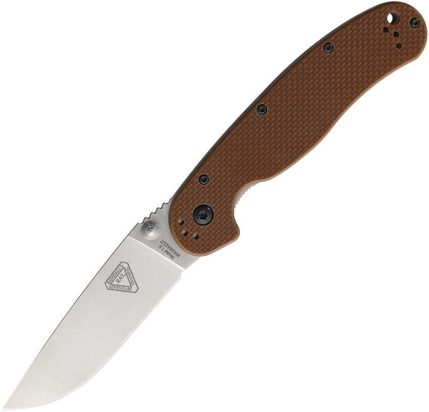 Ontario RAT 1.5 Linerlock Mag Brn G10 ON8883 product image