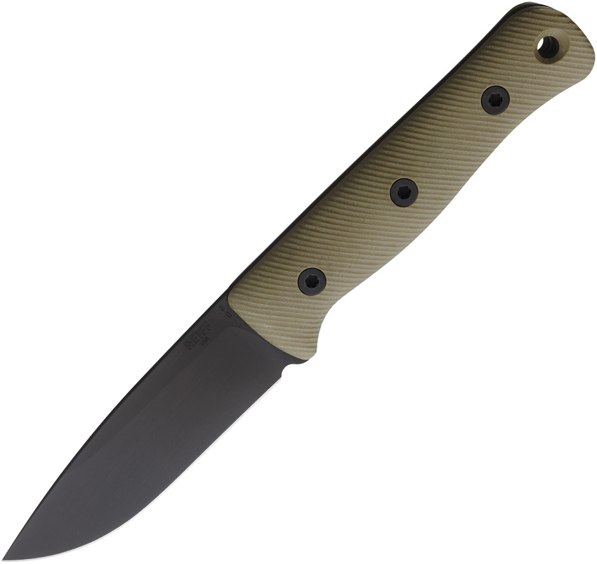 Reiff Knives F4 Bushcraft Gen 2 DLC ODG10 REKF401BODGBLKA product image