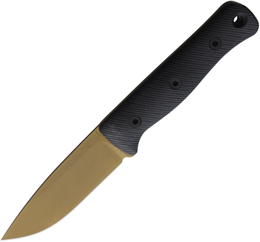 Reiff Knives F4 Bushcraft Gen 2 FDE BG10 REKF401DBLGBLKA product image