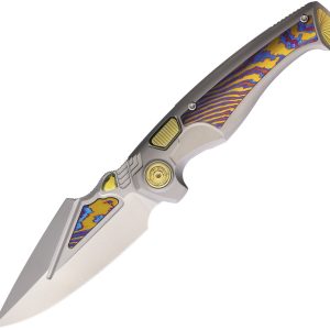 Scepter Button Framelock Ti