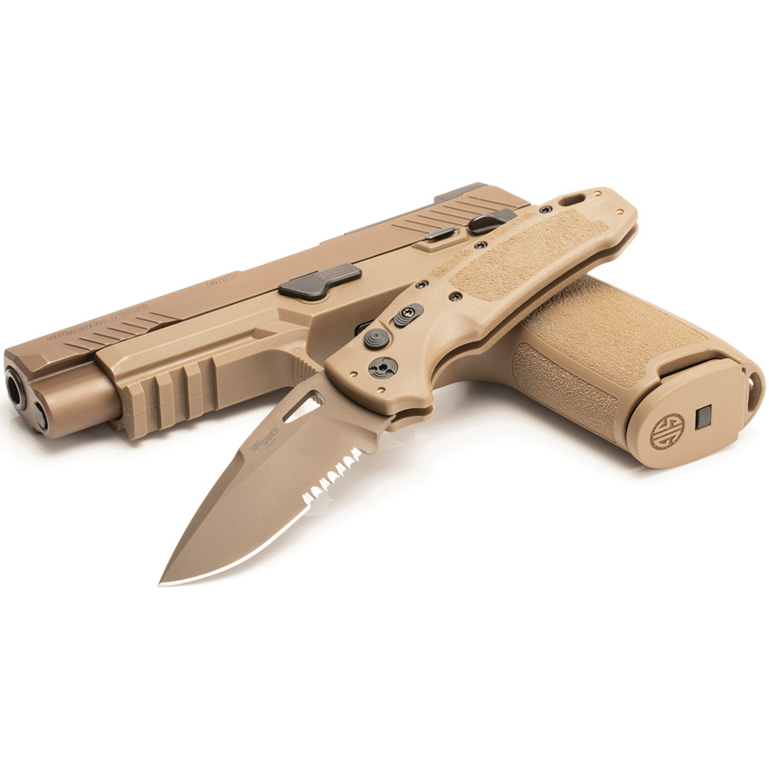 Auto K320A Button Lock Tan - Image 4