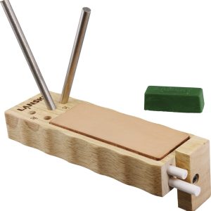 Turn-Box With Leather Strop