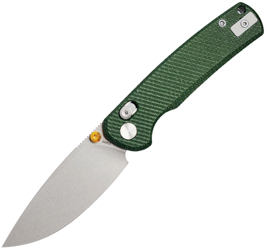Vixino Knives Rockshark Crossbar Lock Green VX501M2G product image