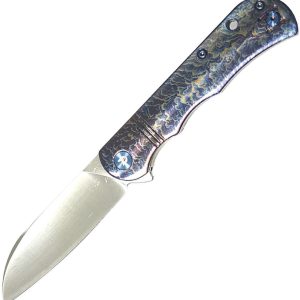 Slip Joint Ti Blue
