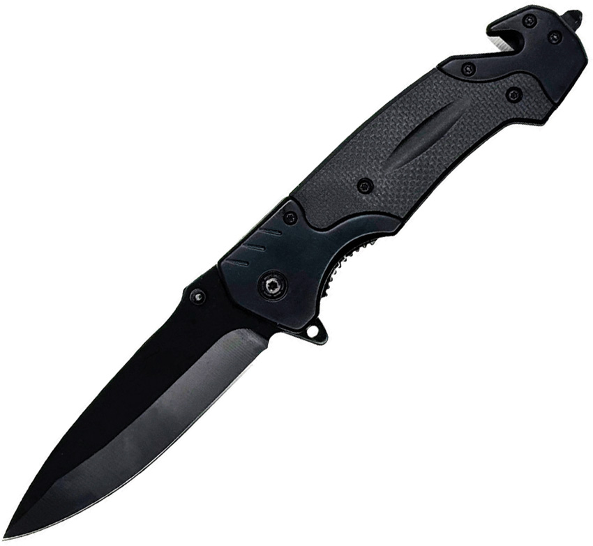 A/O Rescue Linerlock Black