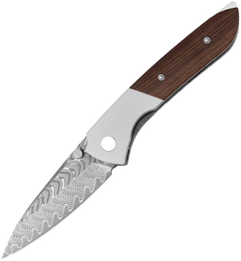 Spitfire Damascus Linerlock