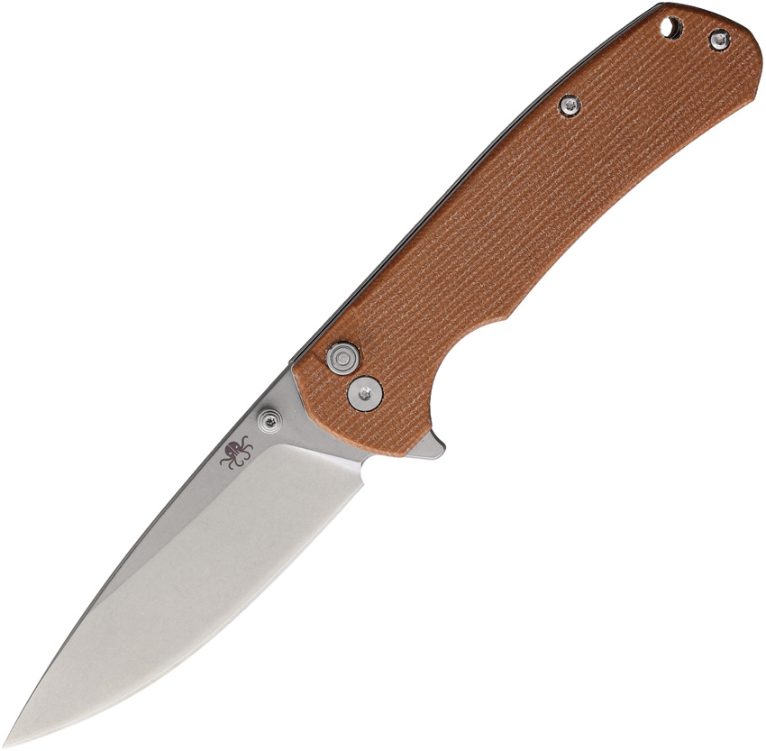 StoneFang Buttonlock Brown
