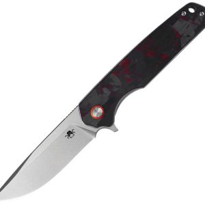 Warpath Linerlock Black/Red CF