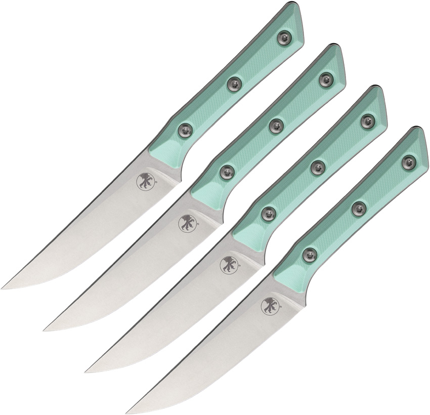 4.5" Steak Set SW Caribbean Bl