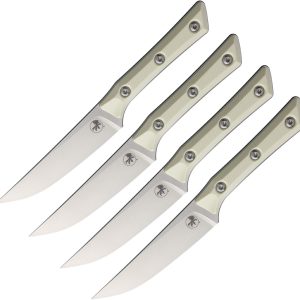 4.5" Steak Set SW Ivory G10